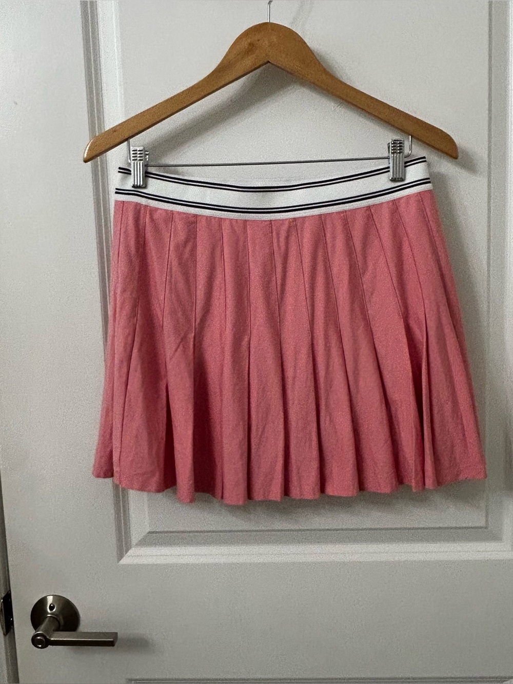 Vineyard Vines Pleated A-Line Skort with Striped Waistband